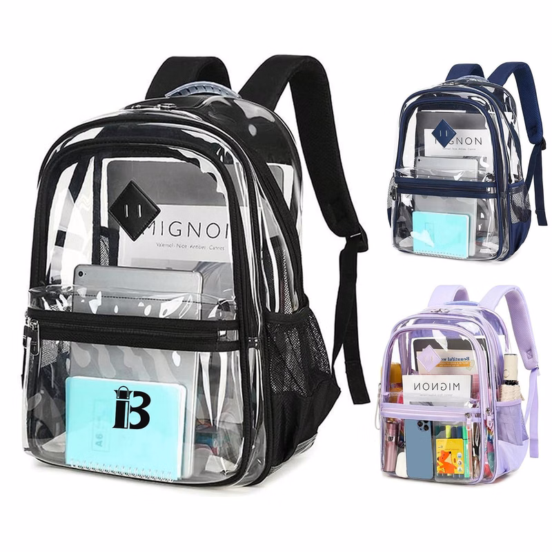 PVC Waterproof Heavy Duty Clear Backpack