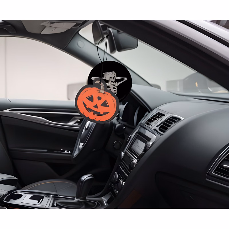 Custom Shape Car Air Freshener Halloween Edition