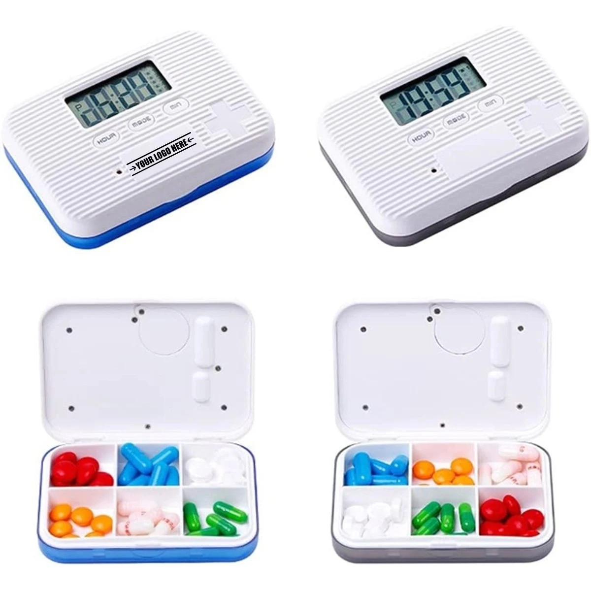 Electronic Dispenser Digital Pill Organizer Automatic Alarm 1