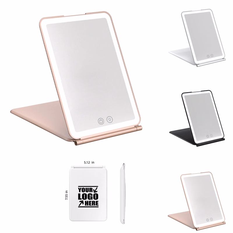 Portable Compact LED Cosmetic Mirror for Women Traveling