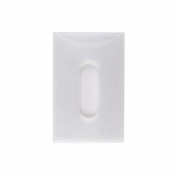 3.63" W x 2.31" H - Multi-Directional Rigid Card Holder (Blank)