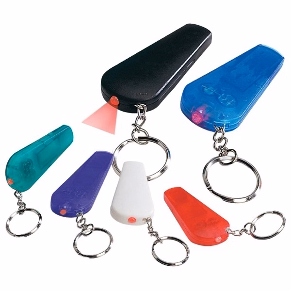 Whistle Light Keychain Tool