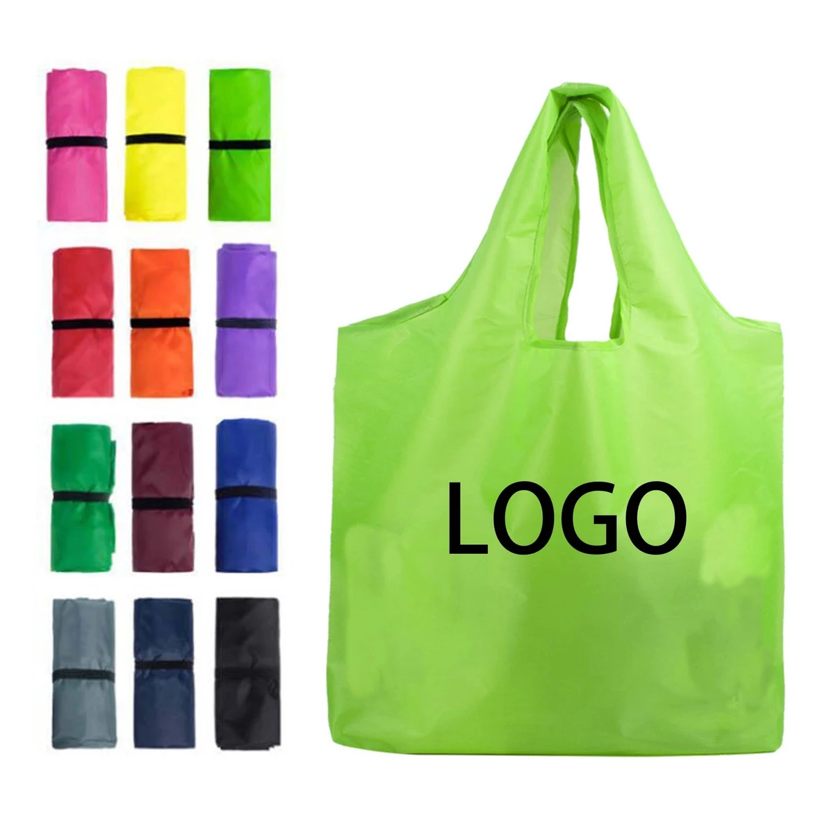 Polyester Foldable Shopping Tote Bag 1