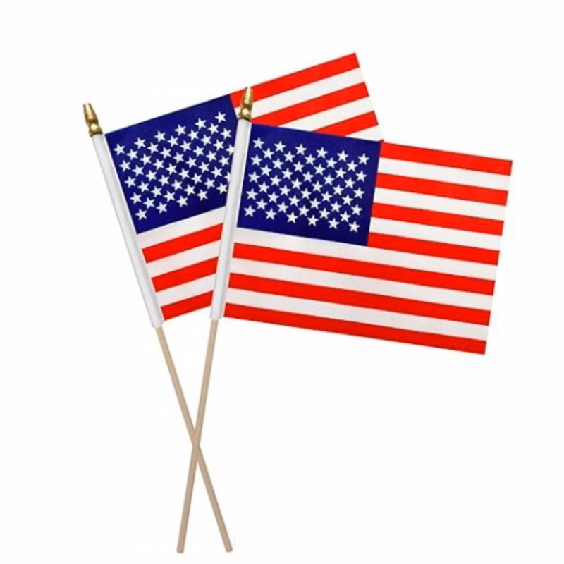 4??6 Inch Full-Color Double-Sided Printing Flag