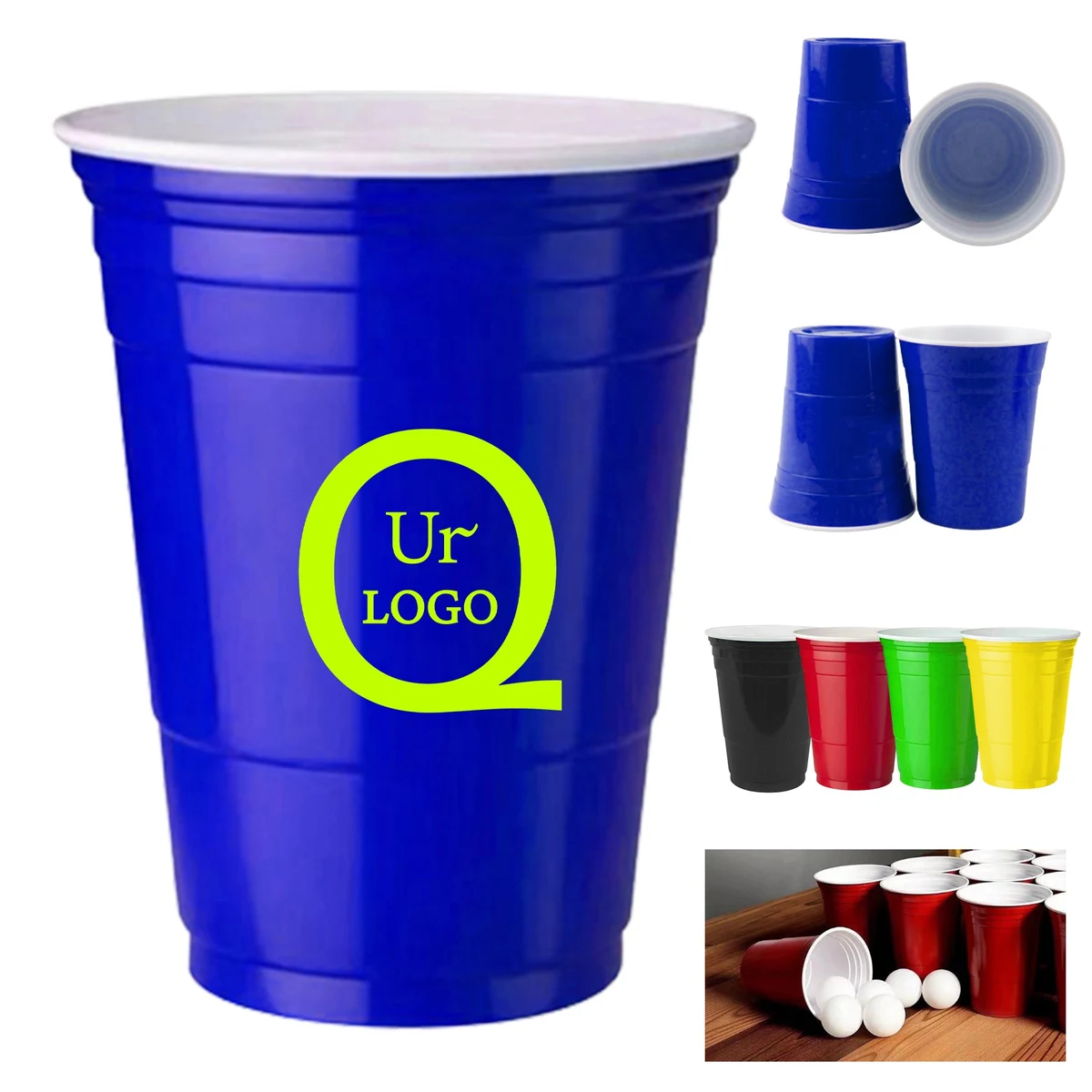 16 Oz Beer Pong Party Cup 1