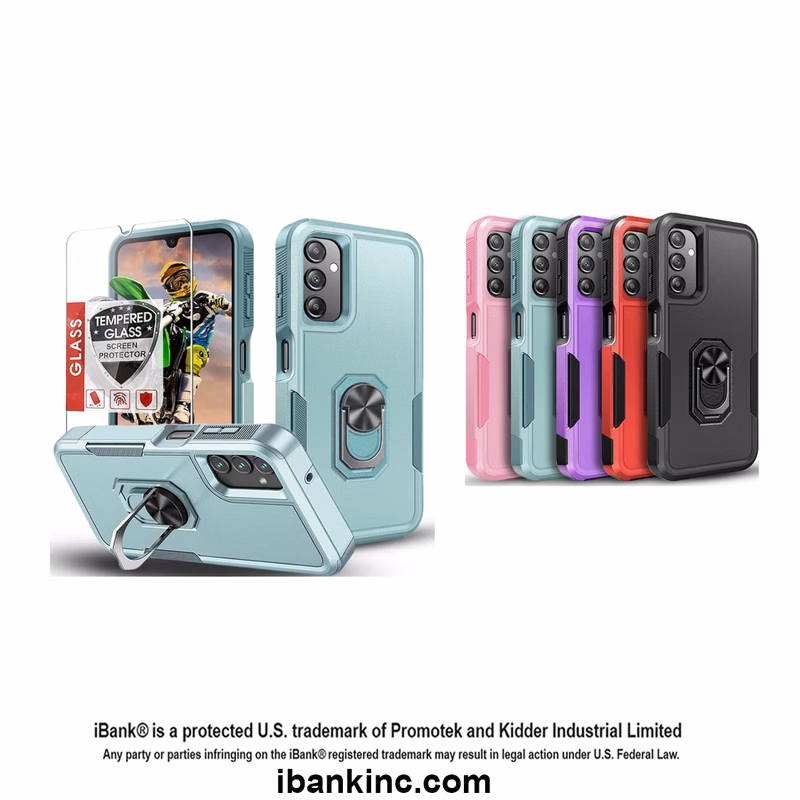 iBank ® Shockproof Case compatible with Galaxy A54/A55/A35/A71/A15/A16/A19
