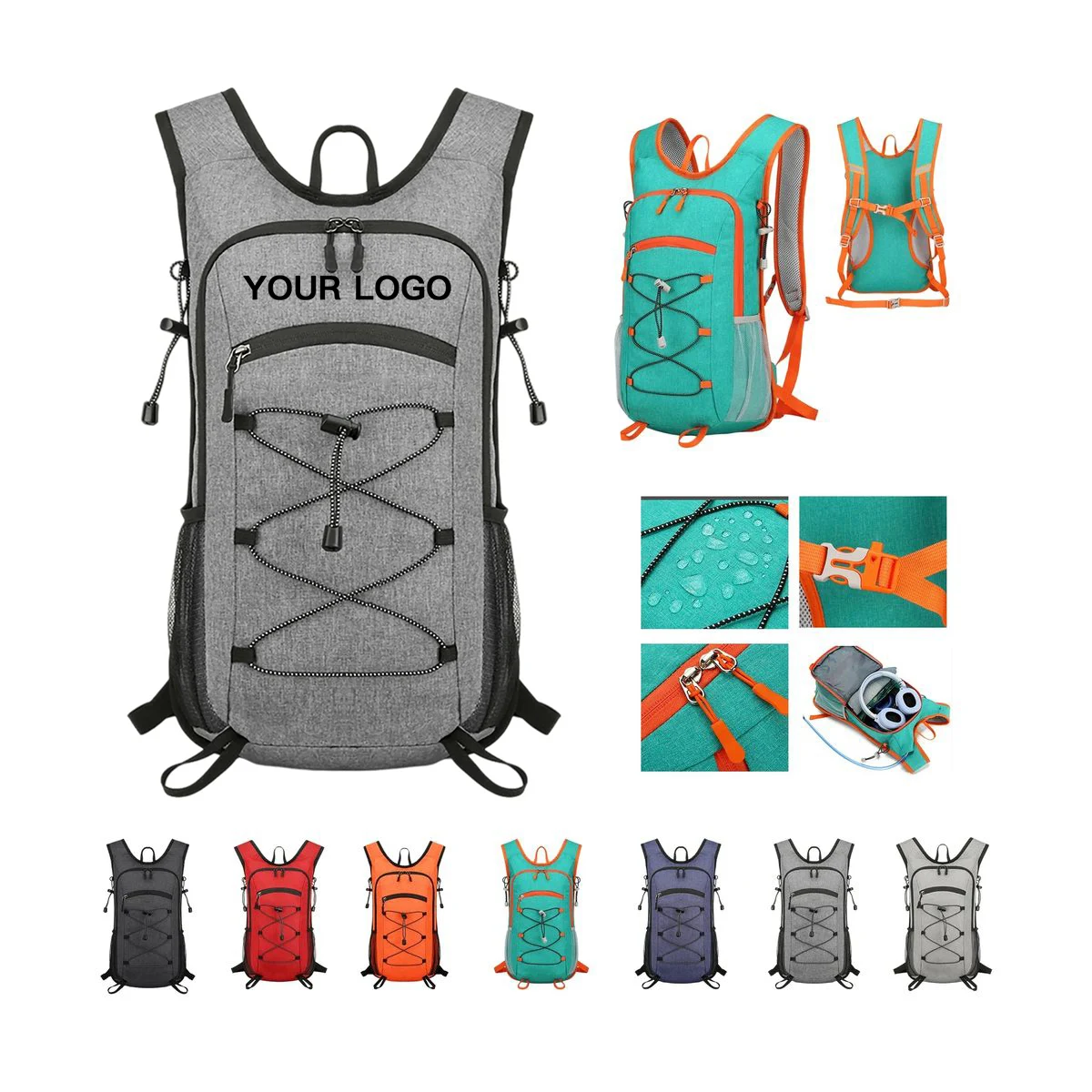 18 Inch Oxford Backpack for Outdoor Hiking 1