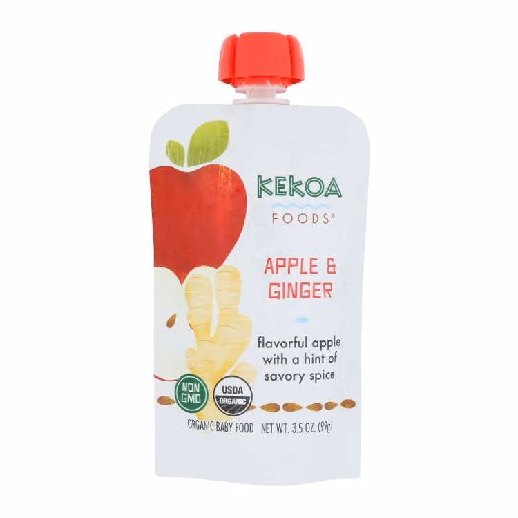 Kekoa Baby Food 6pk - Apple and Ginger