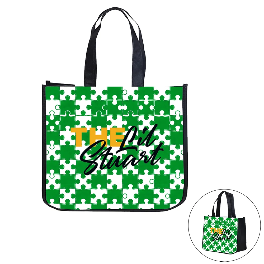Full-Color Laminated Round Cornered Promotional Tote Bag 1