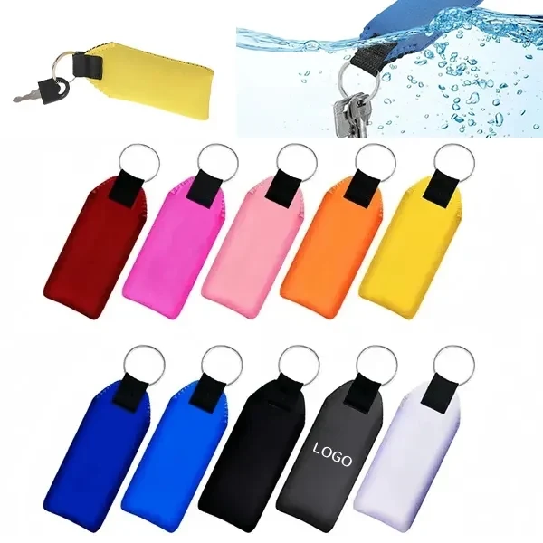 Reflective Floating Foam Keychain with High Visibility 1
