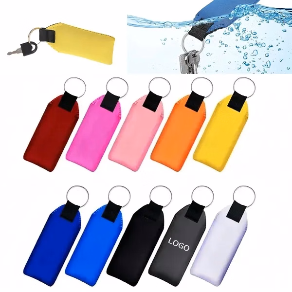Reflective Floating Foam Keychain with High Visibility