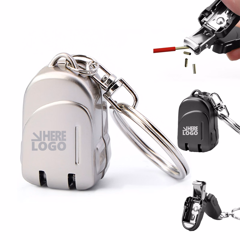 MOQ 20 Portable Nail Clipper Keychain