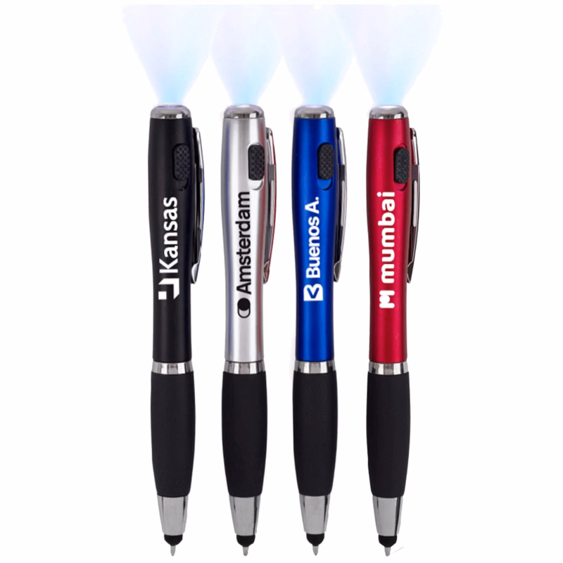 Union Printed - Flashlight Stylus Combo Pen