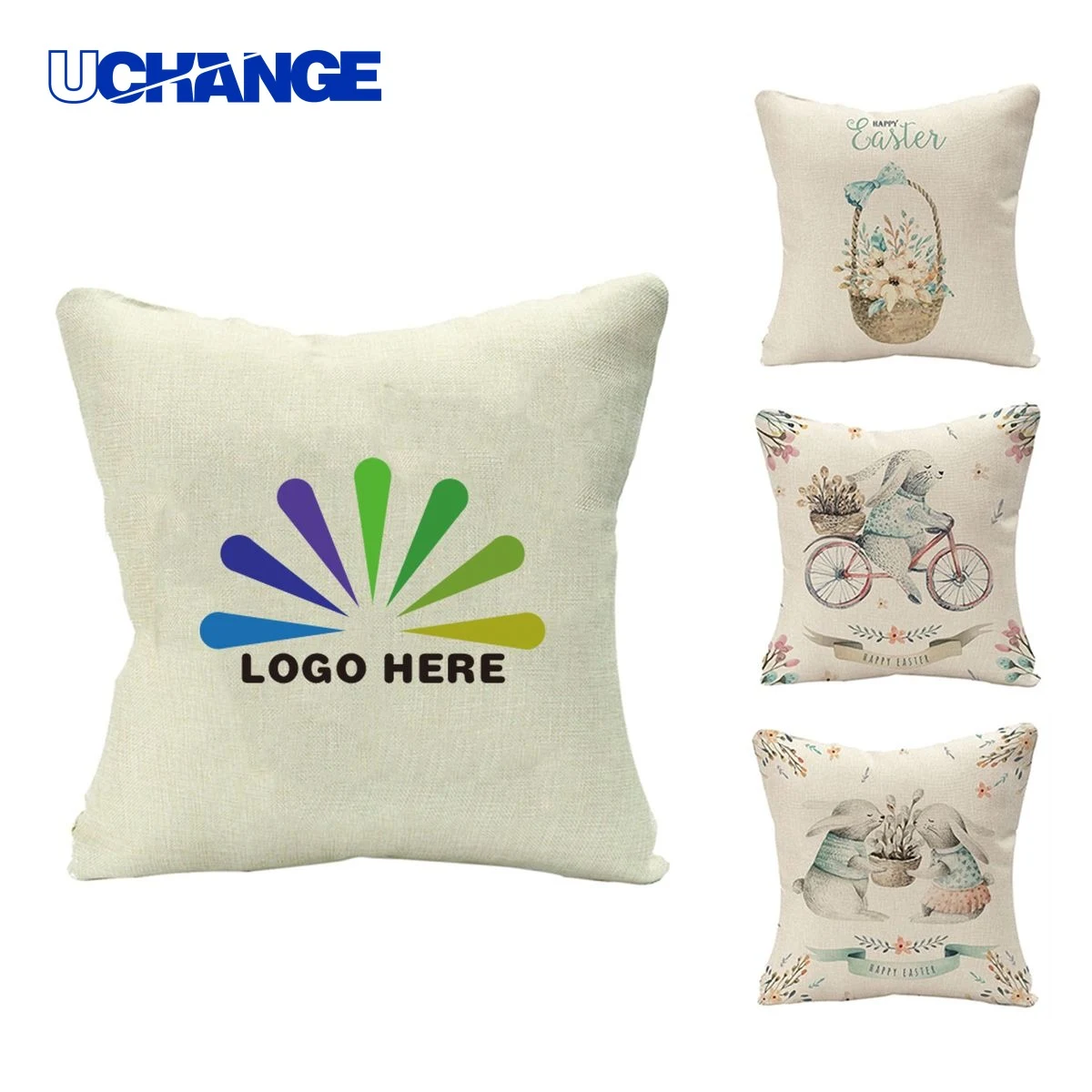 Comfortable Linen Cushion Cover for Home Sofa Decoration 1