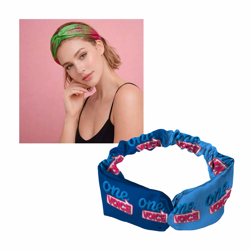 Full Color Twisted Head Band