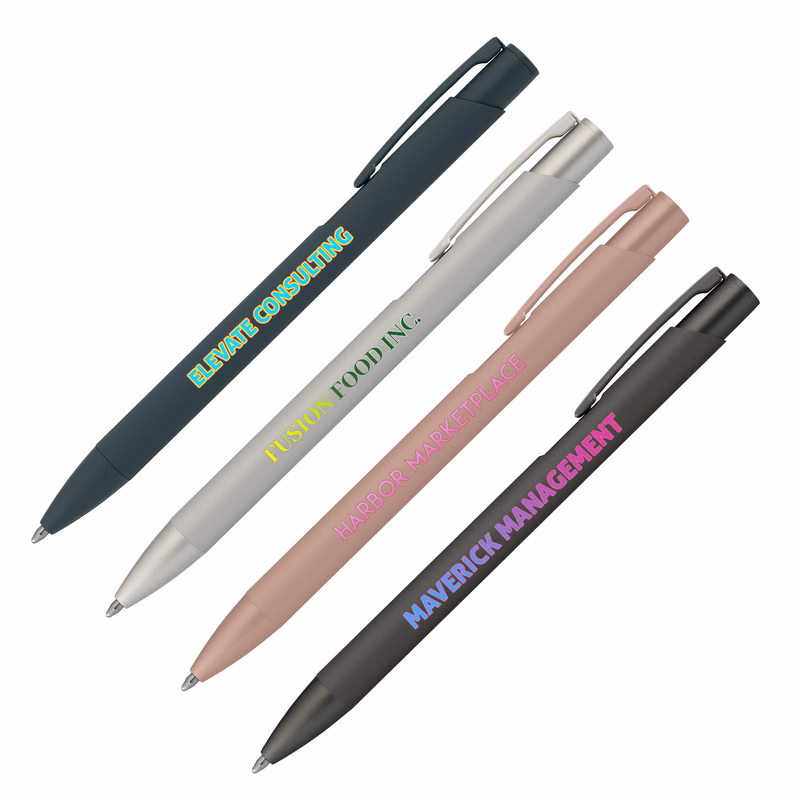 Chic Softy Achromatic Pen (Full Color Imprint)