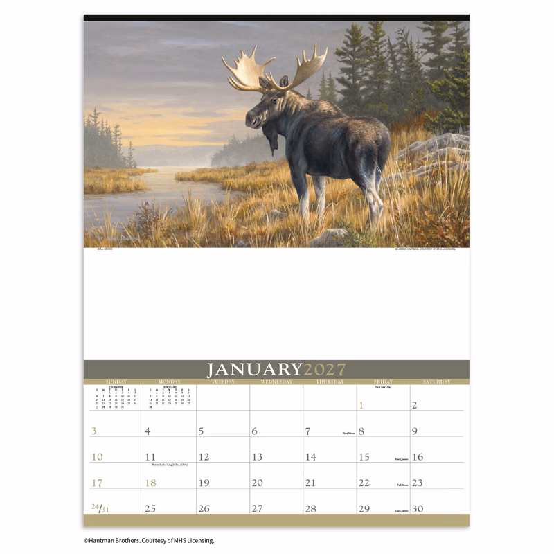 Triumph® Calendars Wildlife Art by the Hautman Brothers Calendar
