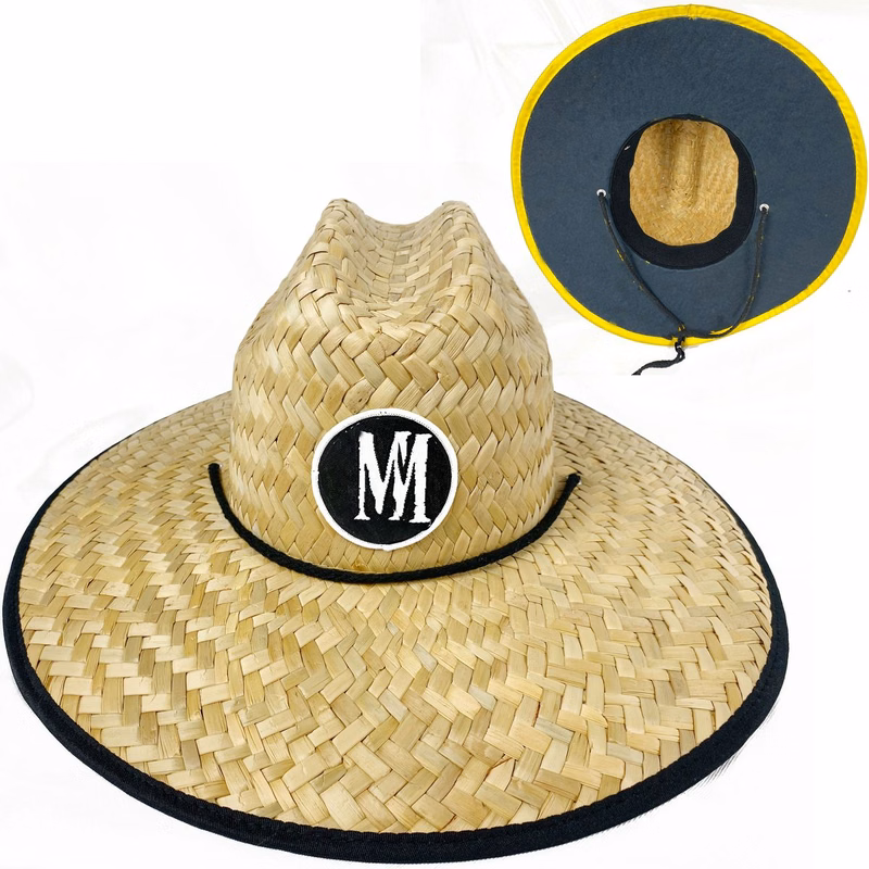 Outsider Lifeguard Wide Brim Straw Hat