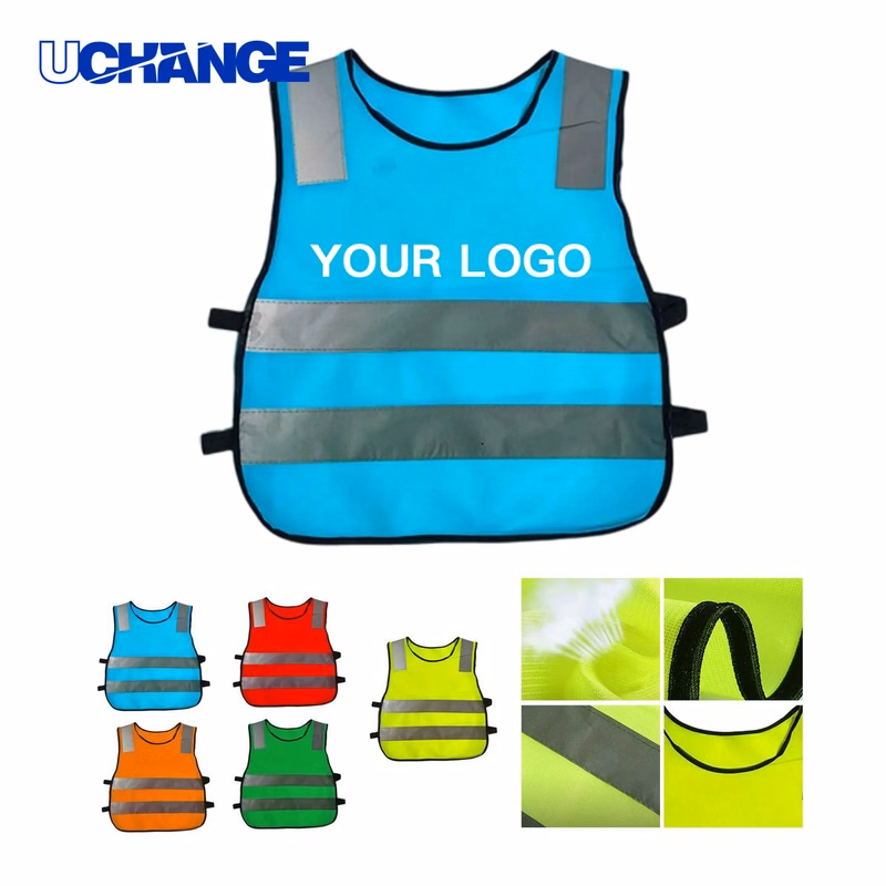 Breathable Safety Vest for Kids with Reflective Strips for Visibility