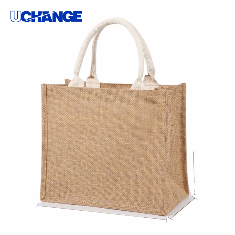 Jute Shopping Handbag Tote