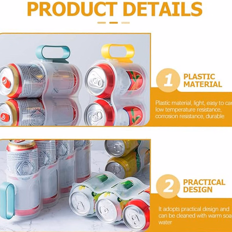 4-Slot Beverage Storage and Organizer