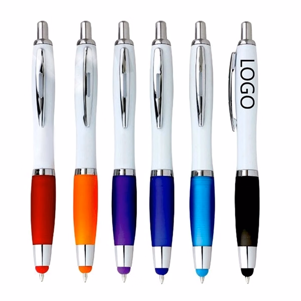 Promotional Score Ballpoint Stylus Click Pen