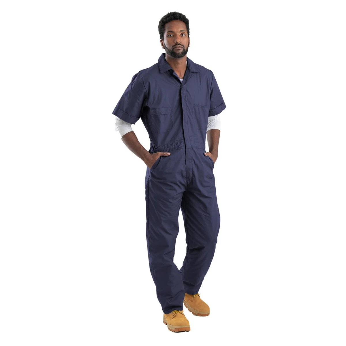Men's Axle Short Sleeve Coverall - P700 1