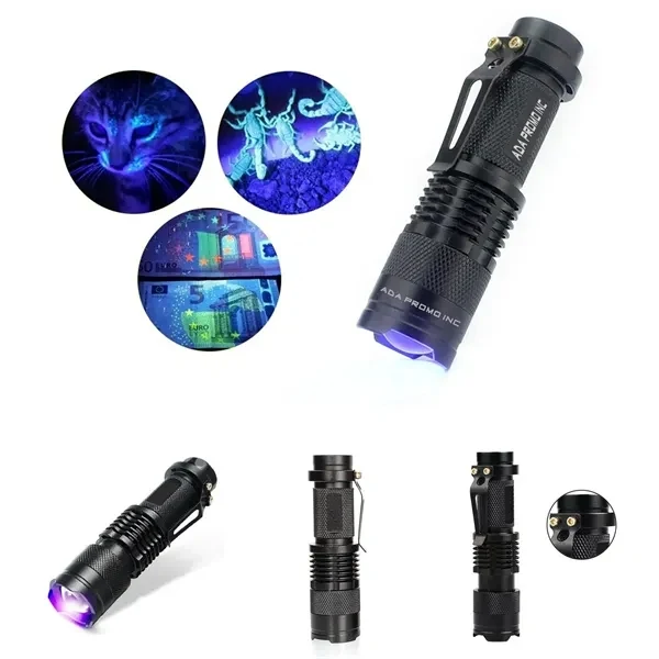 Portable UV Fluorescent Flashlight 1