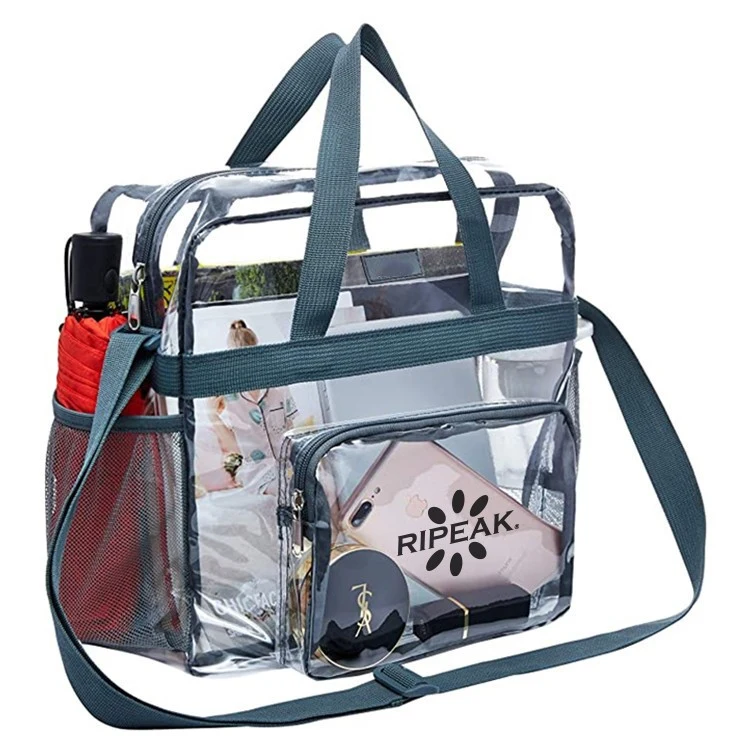 Clear Crossbody Shoulder Bag with Adjustable Strap 1