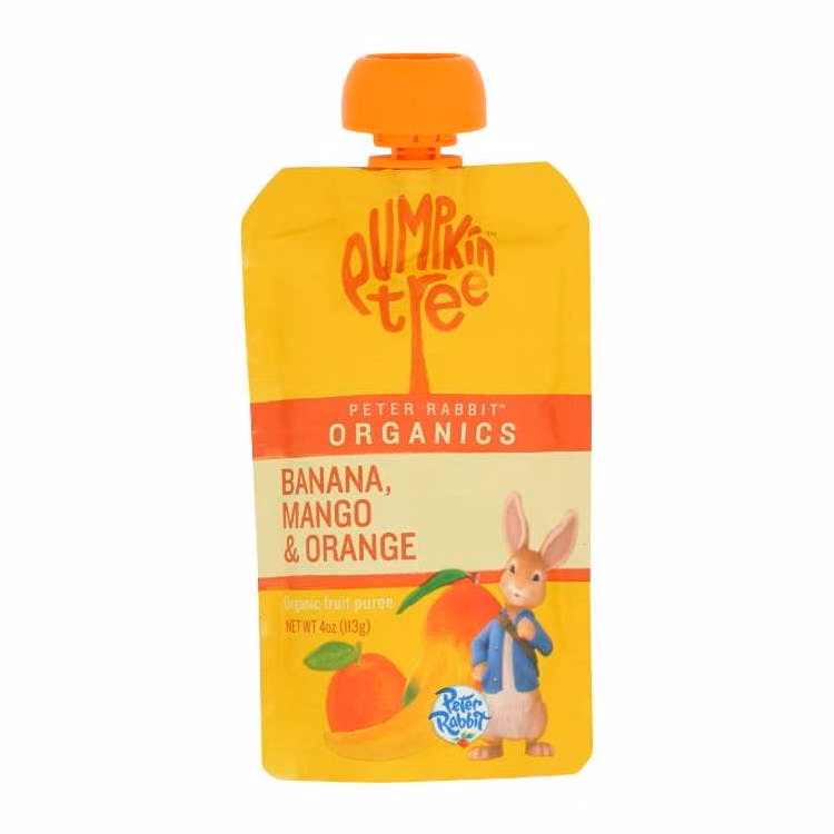 Peter Rabbit Baby Food 10pk - Mango Banana Orange