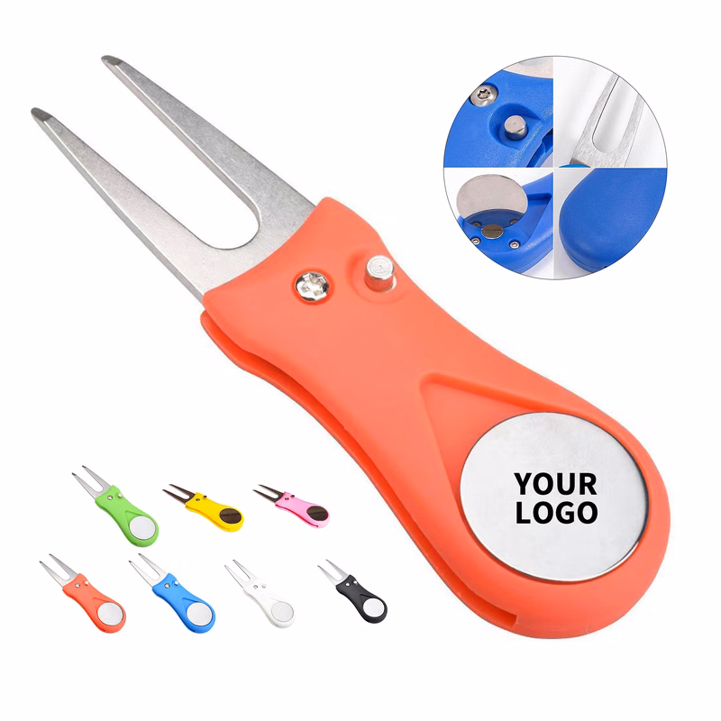 Stainless Steel Golf Divot Tool Foldable Design