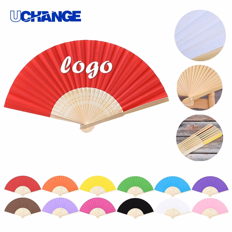 Bamboo Paper Folding Fan