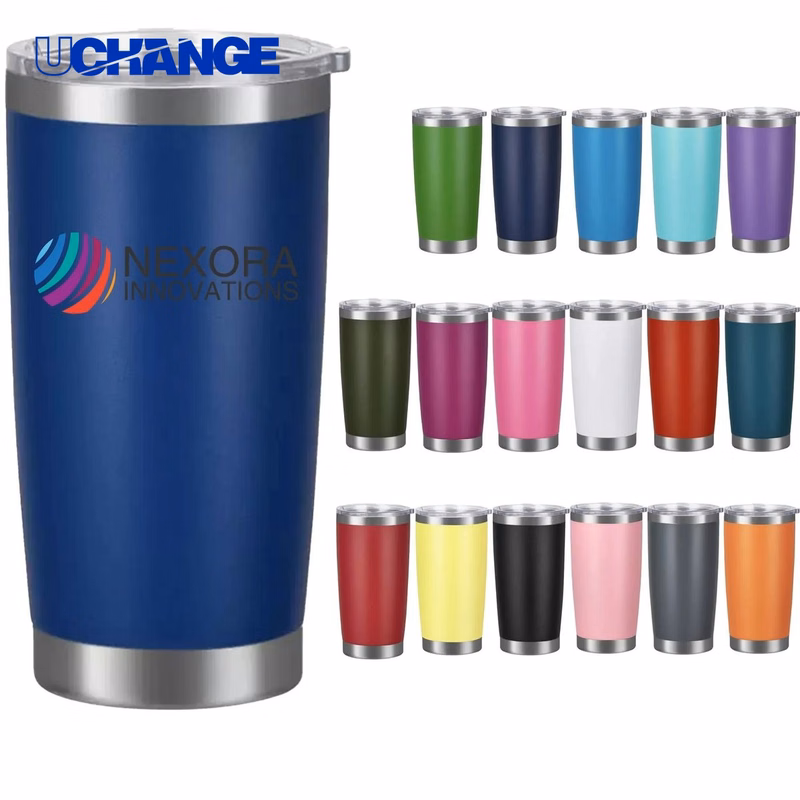 Stainless Steel Car Tumbler Cup 20 oz Insulated for Outdoor Use