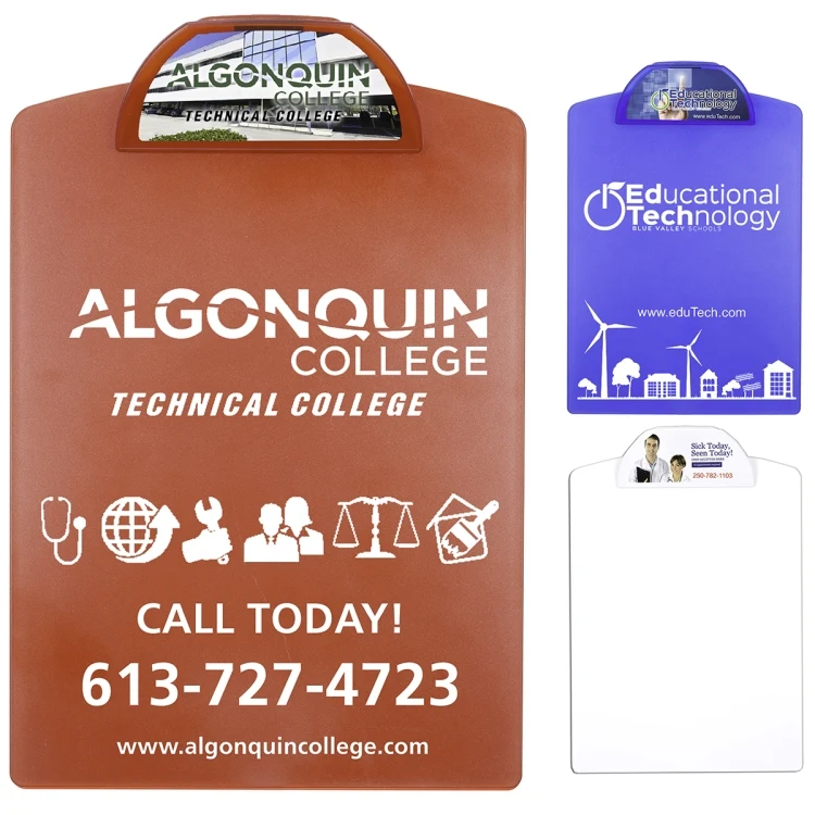 "Dwight FC" Letter Size Clipboard with PhotoImage ® Full Color Imprint* on Clip 1