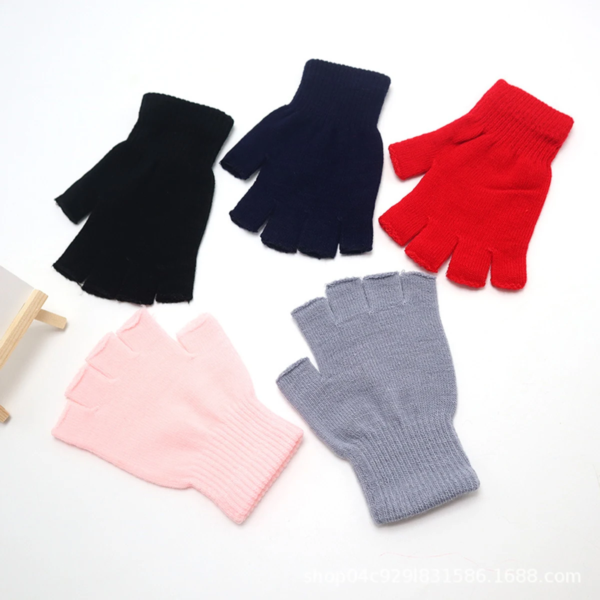 Warm Half Finger Gloves 1