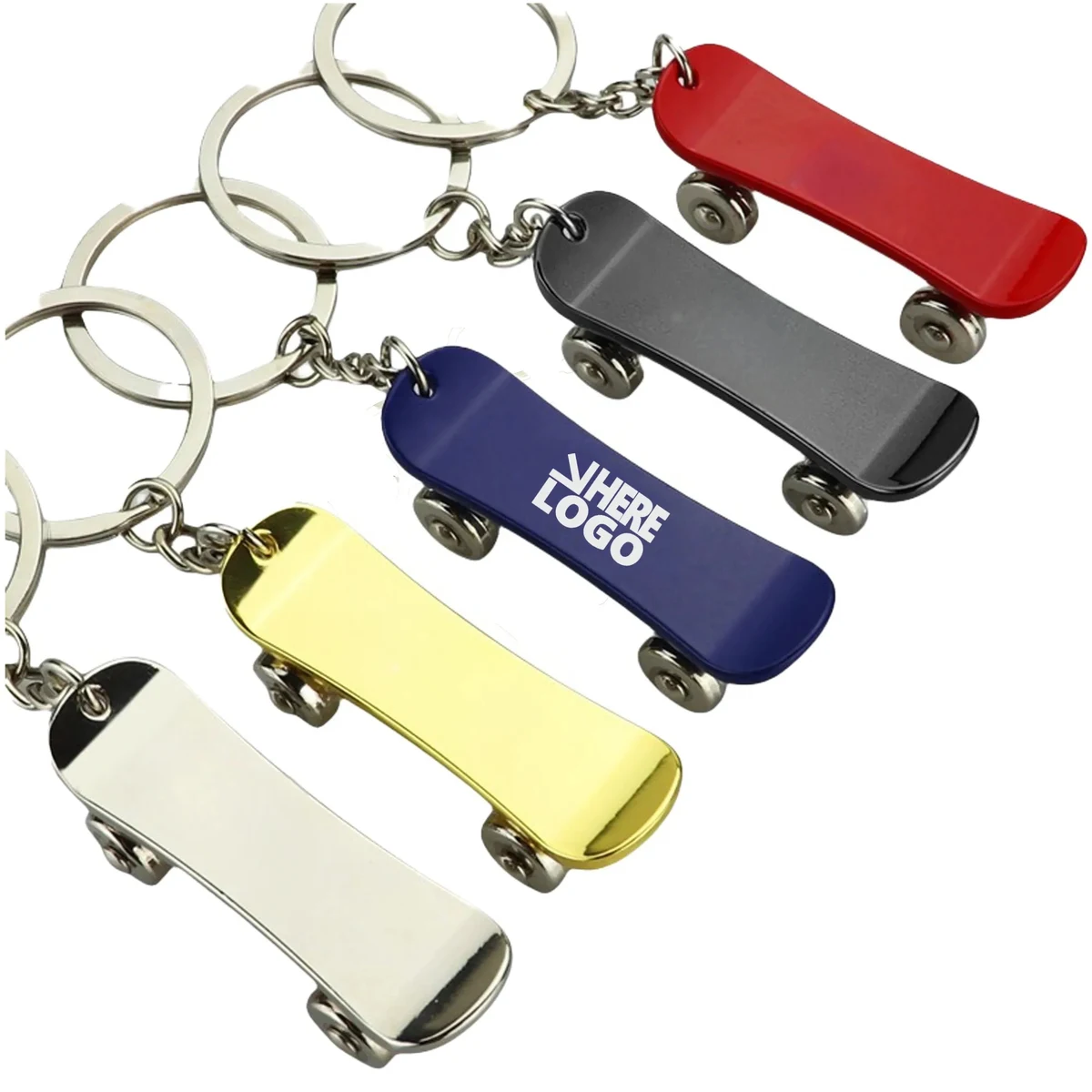 Skateboard Keychain MOQ 50PCS 1