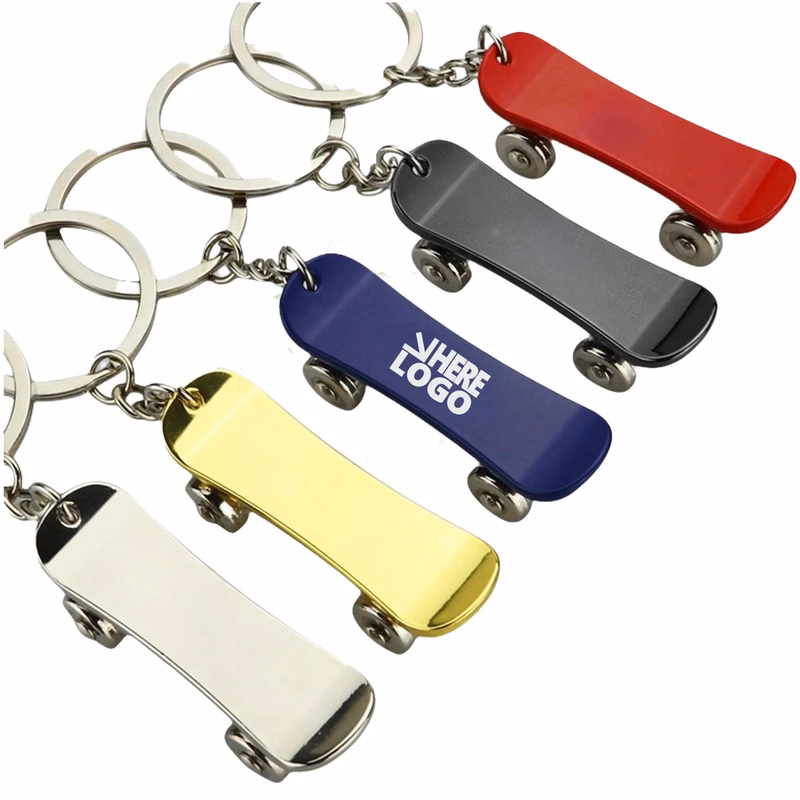 Skateboard Keychain MOQ 50PCS