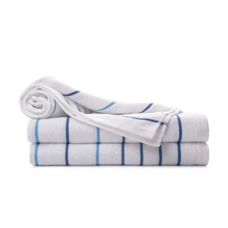 Breeze Multi Stripe Pool Towels 30x60 1