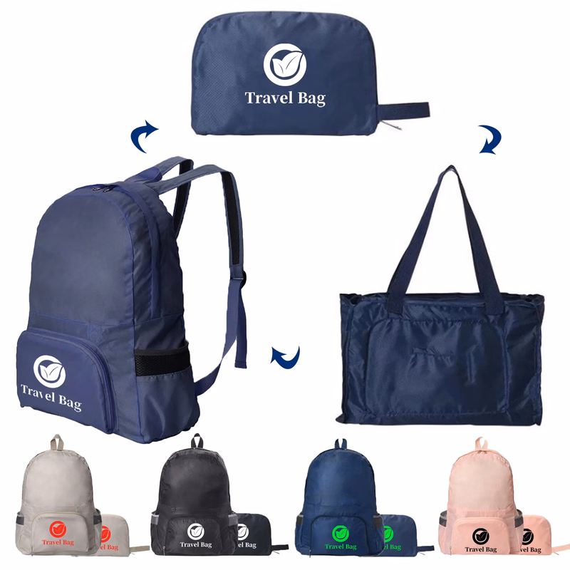 2 IN 1 Foldable Lightweight Backpack