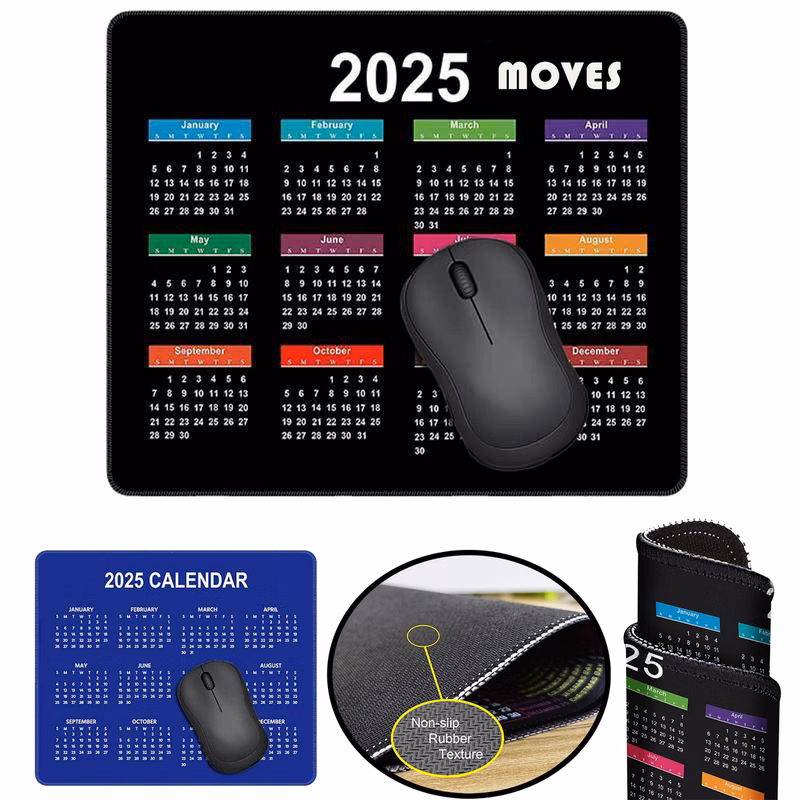 Calendar Mouse Pad Customization