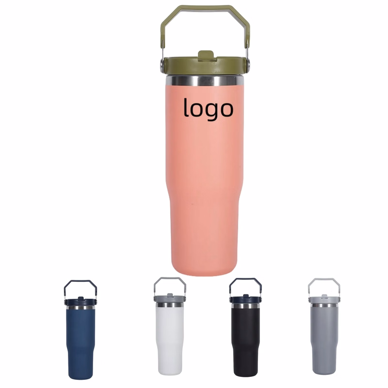 Stainless Steel Vacuum Insulated Cup with Handle