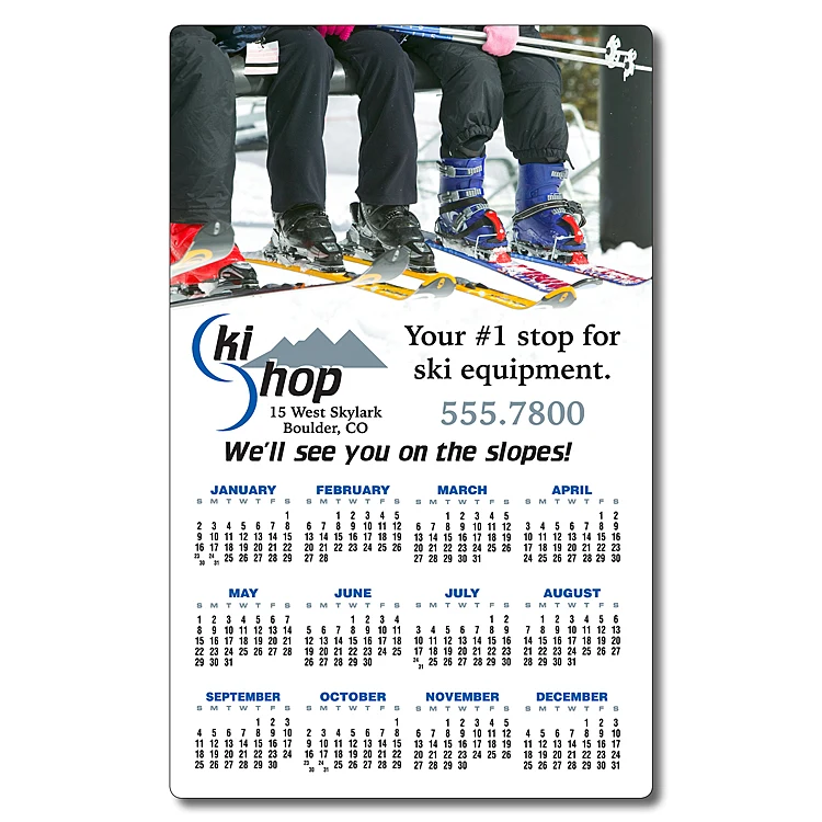 Custom Size / Shape - Extra-Thick Laminated Card (2 Up) - 24 pt. 1