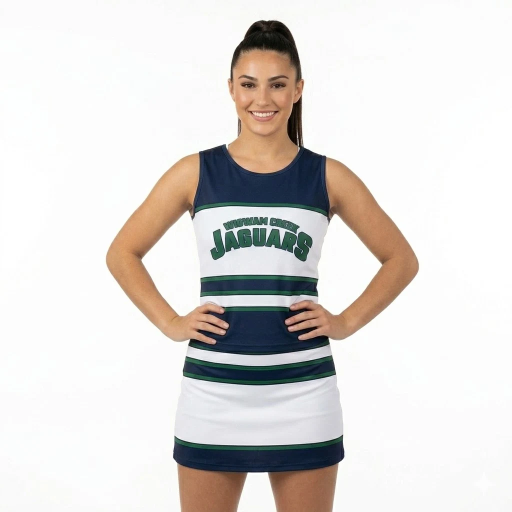 UPHILL™ Cheerleader Uniform - Sleeveless Top & Skirt 1