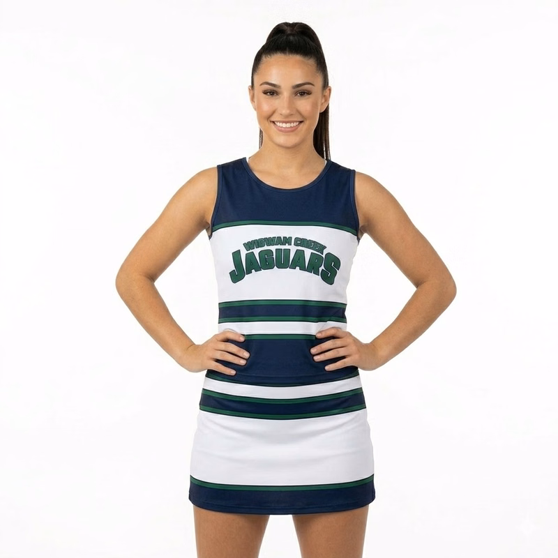 UPHILL™ Cheerleader Uniform - Sleeveless Top & Skirt
