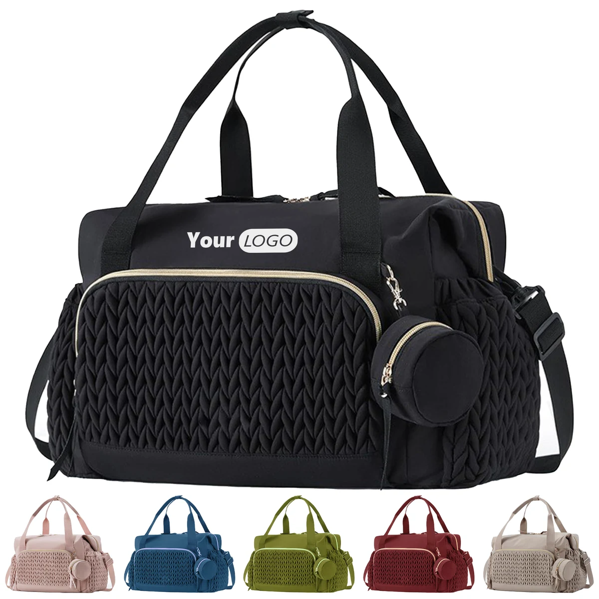 Nylon Large Capacity Travel Mother And Baby Bag 1