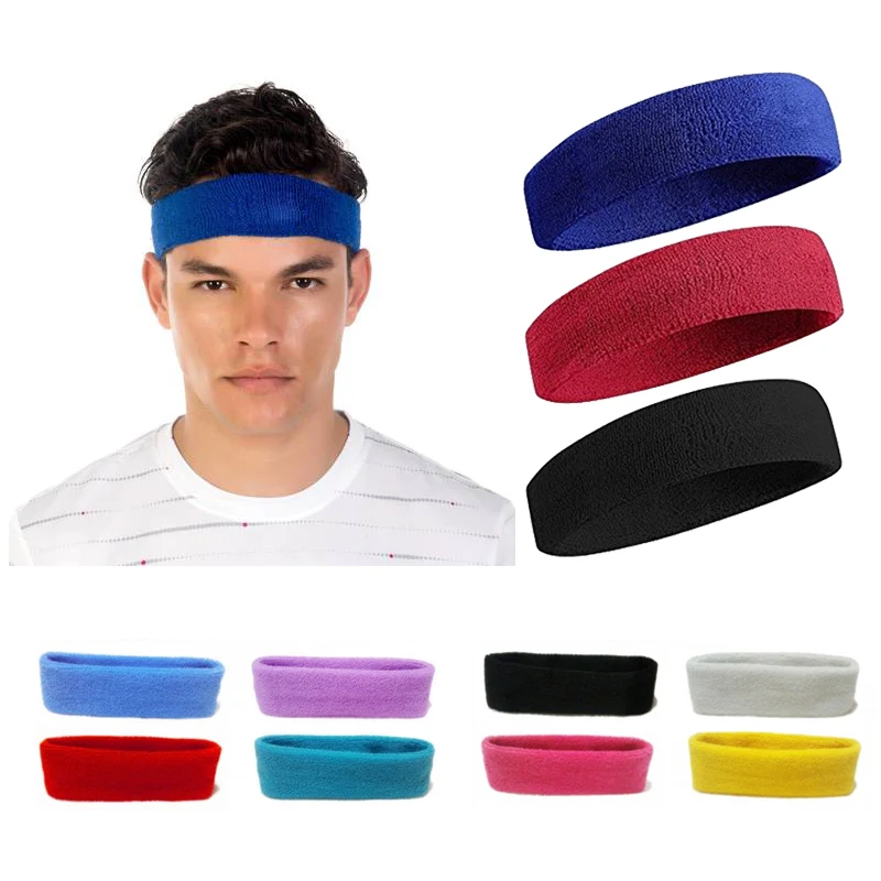 Sport Headband With Direct Embroidery 1