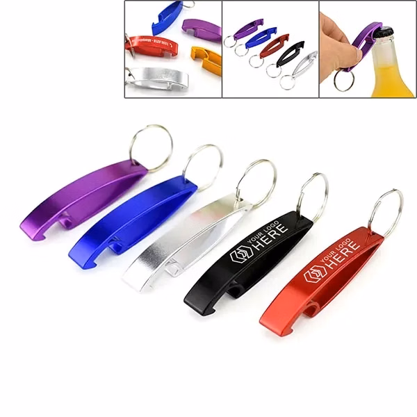 Eye Shaped Bottle Opener Keychains