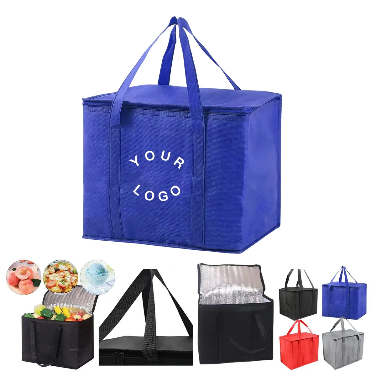 Large Insulated Shopping Bag for Cold or Hot Items 1