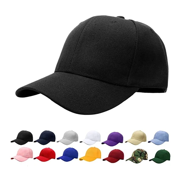 Baseball Cap with Buckle Adjuster MOQ50pcs 1
