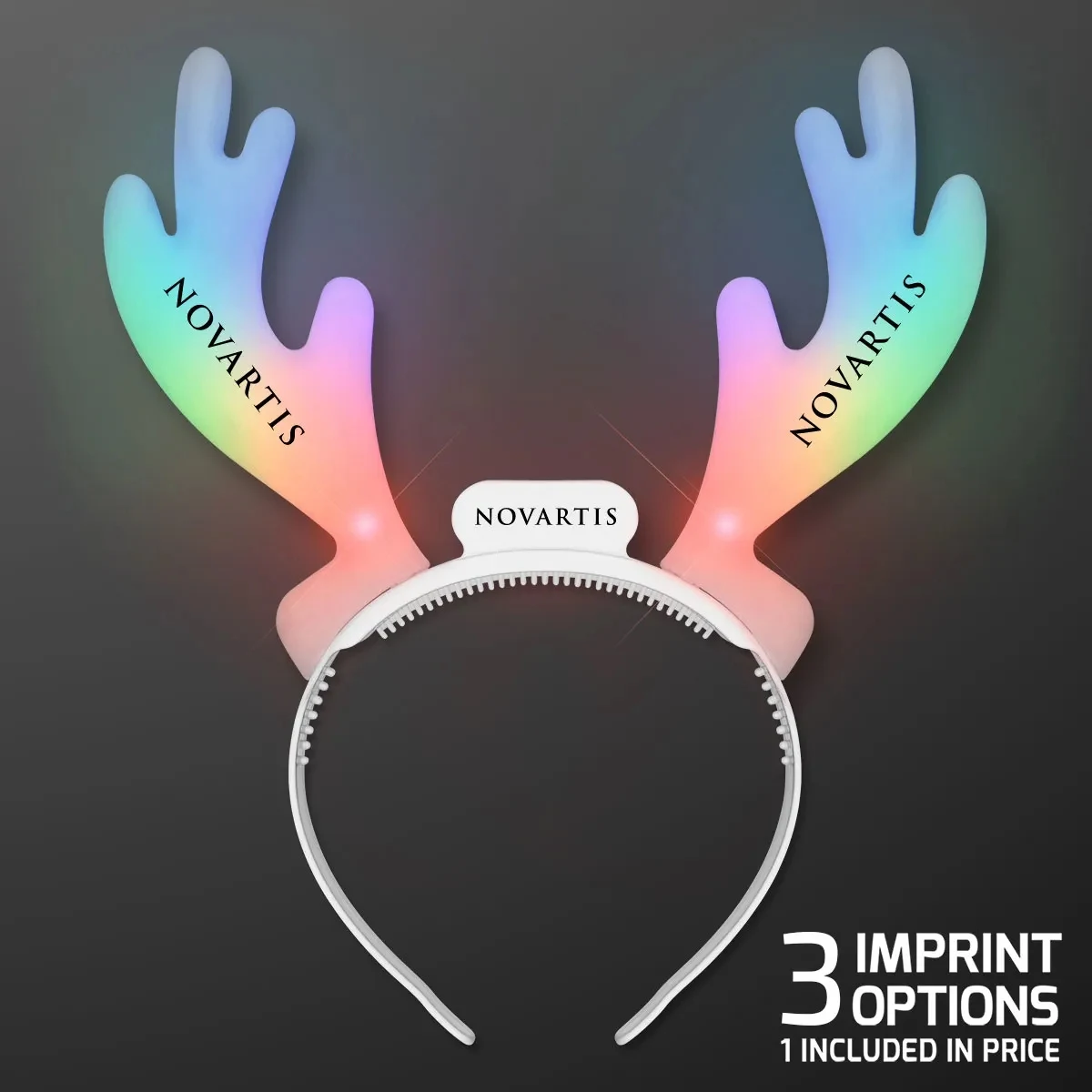 LED Reindeer Antler Headbands 1